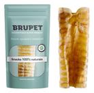 Petisco Pet para cães cachorros Traqueia Bovina Desidratada Petisco 100% Natural Premium Brupet