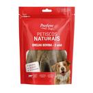 Petisco Prefere Natural Orelha Bovina Desidratado para Cães com 2 Unidades