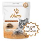 Petisco Snack Hana Gato Adulto Bola de Pelos 60g kit 24un