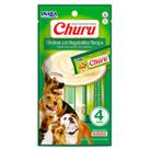 Petiscos Churu Dog - Frango com Vegetais - Chicken With Vegetables Recipe - 4 Sachês - 336g