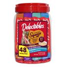 Petiscos para Gatos Delectables Squeeze Up Senior 10+ Sem Grãos 48 un. Petiscos para Gatos Delectables Squeeze Up Senior 10+ Sem Grãos 48 un.