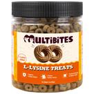 Petiscos para Gatos MULTIBITES L-Lisina Sabor Frango 255 g Suporte Imunológico Petiscos para Gatos MULTIBITES L-Lisina Sabor Frango 255 g Suporte Imunológico