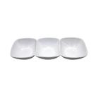 Petisqueira 31250 new bone china blanc 3 div 31,8cm fullfit