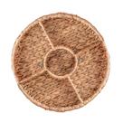 Petisqueira Aperitivo Fibra Natural Redonda 30Cm Rafimex Petisqueira Aperitivo Fibra Natural Redonda 30Cm Rafimex
