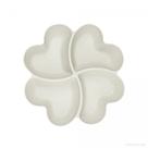 Petisqueira Bambu PP Lines Bee 27x27x4,5cm 220488 Lyor