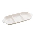 Petisqueira Butterfly Flower de Porcelana Branco
