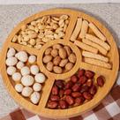 Petisqueira Gamela Redonda com 5 divisórias para Petiscos Clink