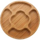 Petisqueira Ou Tábua Para Frios Grande Em Bambu Ecokicthen 32cm Mimo Style