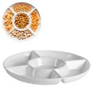 Petisqueira Para Frios 5 Divisórias 28cm Le Chef Código 1801 Paramount Plásticos