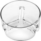 PETISQUEIRA PARA SERVIR PETISCOS HOME&CO COM 3 DIVISOES VIDRO 8x16x16cm TRANSPARENTE