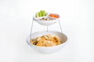 Petisqueira Plastico 2 Andares Guacamole Molhos