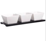 Petisqueira Porcelana 4 Peças Pcln-030 Haüskraft