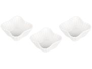 Petisqueira Porcelana Quadrado 3 Peças Hauskraft - Wave