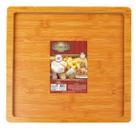 Petisqueira Quadrado Tabua Antibacteriano 28cm Laminado