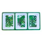 Petisqueira Retangular Amazônia Com 3 Divisões 33,8x16cm Melamina Saldão
