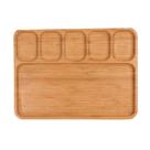 Petisqueira Retangular Bambu Resistente Frios Tira Gosto 1 UN