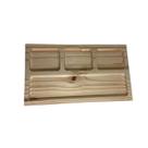 Petisqueira Retangular Madeira Pinus 33,5x19cm