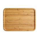 Petisqueira Travessa Bandeja Bambu Retangular Servir 25x18cm Petisqueira Travessa Bandeja Bambu Retangular Servir 25x18cm
