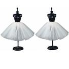 Petticoat ButterFox Fashion para vestido de noiva de bonecas de 11,5 1/6