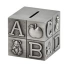 Pewter ABC Block Bank Creative Gifts International para crianças