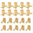 Pex A Fitting HeSun Expansion Drop Ear Elbow 1/2 x 1/2", pacote com 20
