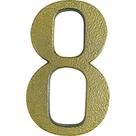 Pexcel Numero Colonial Bronze 8 - Kit C/10 Pc