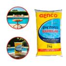 Ph + Elevador De Ph Barrilha Para Piscina 2 Kg - Genco