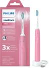 Philipss Sonicare Protective Clean remove até 2 x mais placa, escova de dentes elétrica recarregável de longa duração de Philipss Sonicare Protective Clean remove até 2 x mais placa, escova de dentes elétrica recarregável de longa duração de