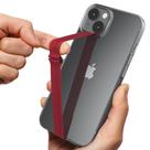 Phone Grip Sinjimoru Sinji Loop Clip Wine Red 210 para iPhone e Samsung