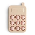 Phone Press Toy mushie mushie (Blush) por mais de 10 meses Phone Press Toy mushie mushie (Blush) por mais de 10 meses