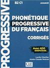 Phonetique progressive du français - avance - corriges