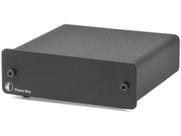 Phono Preamp Pro-Ject Phono Box DC MM/MC com saída de linha preta