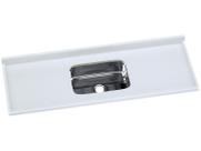 Pia Cozinha 150x55cm Sintética Cuba Inox Pedra Cinza Claro - 562407 - A.J. RORATO