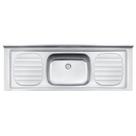 Pia De Apoio Tramontina Em Aço Inox 160 X 55 Cm Standard