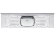 Pia de Apoio Tramontina Filo 56 Plus em Aço Inox 200 x 55 cm Standard