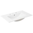 Pia de banheiro Modway Cayman 30 White Ceramic