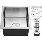 Pia de bar Suncano 38x38cm Undermount em aço inoxidável 18G