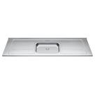 Pia de Cozinha com Cuba e Válvula Bali 200cm Aço Inox - Ghel Plus