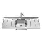 Pia De Cozinha Dubai Plus Cuba Profunda 160x54,5 Ghel Inox