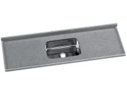 Pia de Cozinha em Mármore Sintético com Cuba em Aço Inox 160cmx55cm AJ Rorato