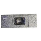 Pia de Cozinha Granito 180cm Arabesco Master Cuba Simples Pia de Cozinha Granito 180cm Arabesco Master Cuba Simples