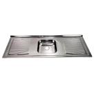 Pia de Cozinha Inox Cuba Central 150x52cm - FABPIA01080101 - FABRINOX Pia de Cozinha Inox Cuba Central 150x52cm - FABPIA01080101 - FABRINOX
