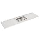 Pia de Cozinha Inox Cuba Central 200x52cm - FABPIA01120101 - FABRINOX Pia de Cozinha Inox Cuba Central 200x52cm - FABPIA01120101 - FABRINOX