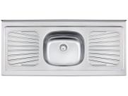 Pia de Cozinha Inox Tramontina 120x52cm Standard
