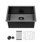 Pia de cozinha Lordear 23 Black Undermount 58x46cm em aço inoxidável