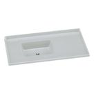 Pia De Cozinha Mármore Sintético 100x53cm Multimóveis CR20478 Off White