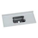 Pia De Cozinha Mármore Sintético 120x55cm Com Cuba Aço Inox Multimóveis CR20472 Off White