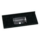 Pia De Cozinha Mármore Sintético 120x55cm Com Cuba Aço Inox Multimóveis CR20472 Preto Pia De Cozinha Mármore Sintético 120x55cm Com Cuba Aço Inox Multimóveis CR20472 Preto