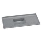 Pia De Cozinha Mármore Sintético 120x55cm Multimóveis CR20479 Cinza
