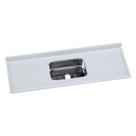 Pia De Cozinha Mármore Sintético 150x55cm Com Cuba Aço Inox Multimóveis CR20474 Off White